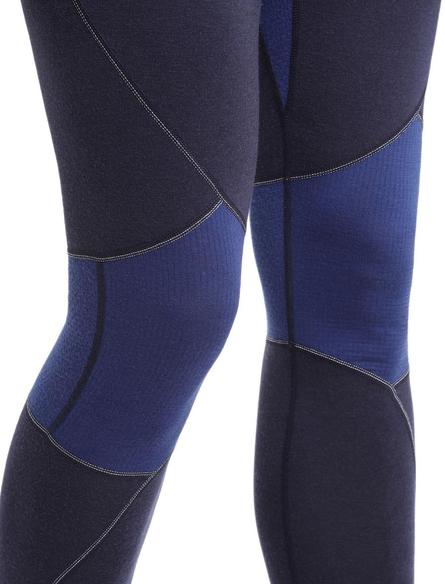 Midnight Navy / Royal Navy Men's Icebreaker BodyfitZone™ Merino 260 Zone Thermal Leggings Base Layers | USA 1392WNBY